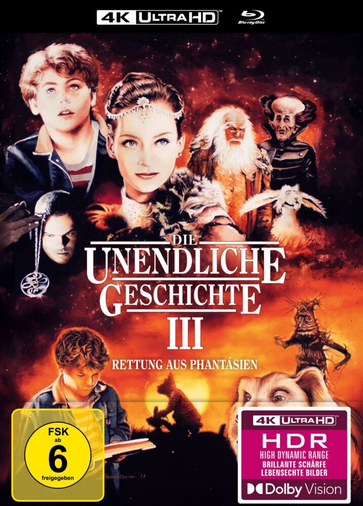 Produktbild: Die unendliche Geschichte III - Rettung aus Phantásien | Jeff Lieberman, Karin Howard, Michael Ende