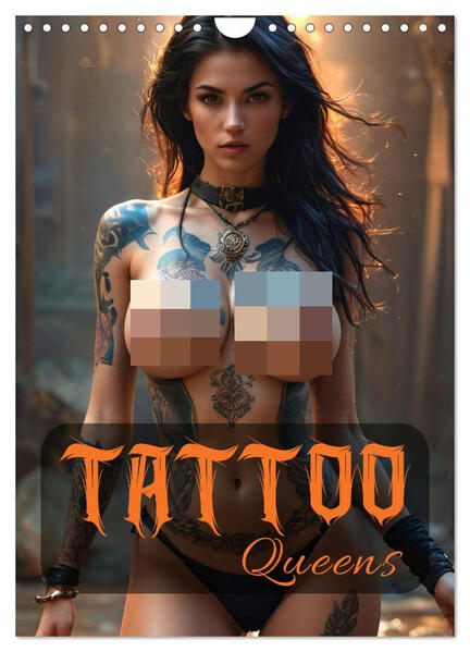 Produktbild: Tattoo Queens (Wandkalender 2026 DIN A4 hoch), CALVENDO Monatskalender | Calvendo, ShirtScene, ShirtScene ShirtScene