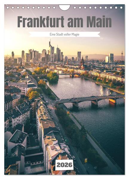 Produktbild: Frankfurt am Main, eine Stadt voller Magie (Wandkalender 2026 DIN A4 hoch), CALVENDO Monatskalender | Jan Wehnert, Calvendo
