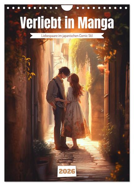 Produktbild: Verliebt in Manga (Wandkalender 2026 DIN A4 hoch), CALVENDO Monatskalender | Calvendo, Kerstin Waurick