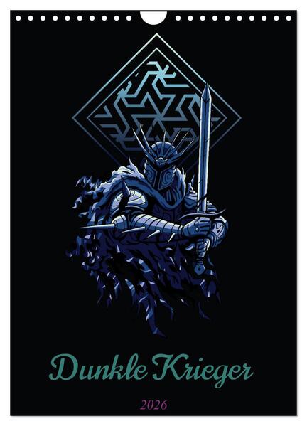Produktbild: Dunkle Krieger (Wandkalender 2026 DIN A4 hoch), CALVENDO Monatskalender | Luca Schmidt, Calvendo