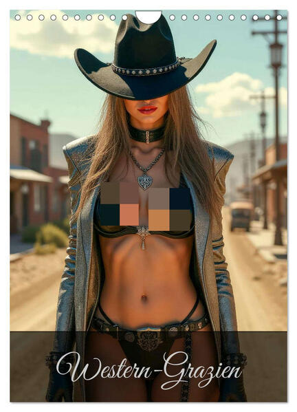 Produktbild: Western-Grazien (Wandkalender 2026 DIN A4 hoch), CALVENDO Monatskalender | Ally Bee, Calvendo