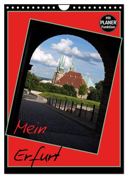 Produktbild: Mein Erfurt (Wandkalender 2026 DIN A4 hoch), CALVENDO Monatskalender | Flori0 Flori0, Calvendo, Flori0
