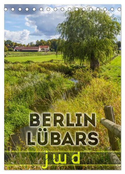 Produktbild: BERLIN LÜBARS jwd (Tischkalender 2026 DIN A5 hoch), CALVENDO Monatskalender | Calvendo, Melanie Viola