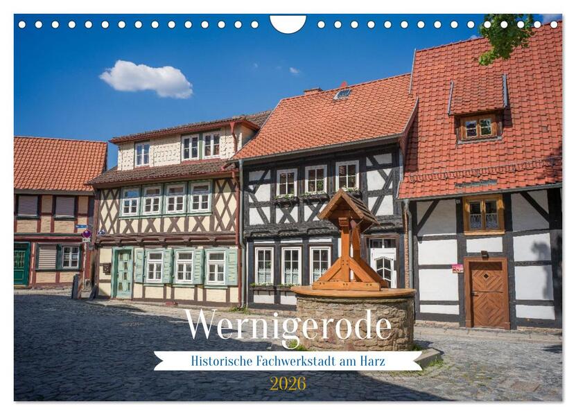 Produktbild: Wernigerode - Historische Fachwerkstadt am Harz (Wandkalender 2026 DIN A4 quer), CALVENDO Monatskalender | Thomas Bugdoll, Calvendo