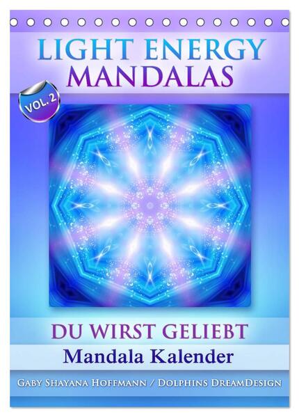Produktbild: Light Energy Mandalas - Kalender - Vol. 2 (Tischkalender 2026 DIN A5 hoch), CALVENDO Monatskalender | Gaby Shayana Hoffmann, Calvendo