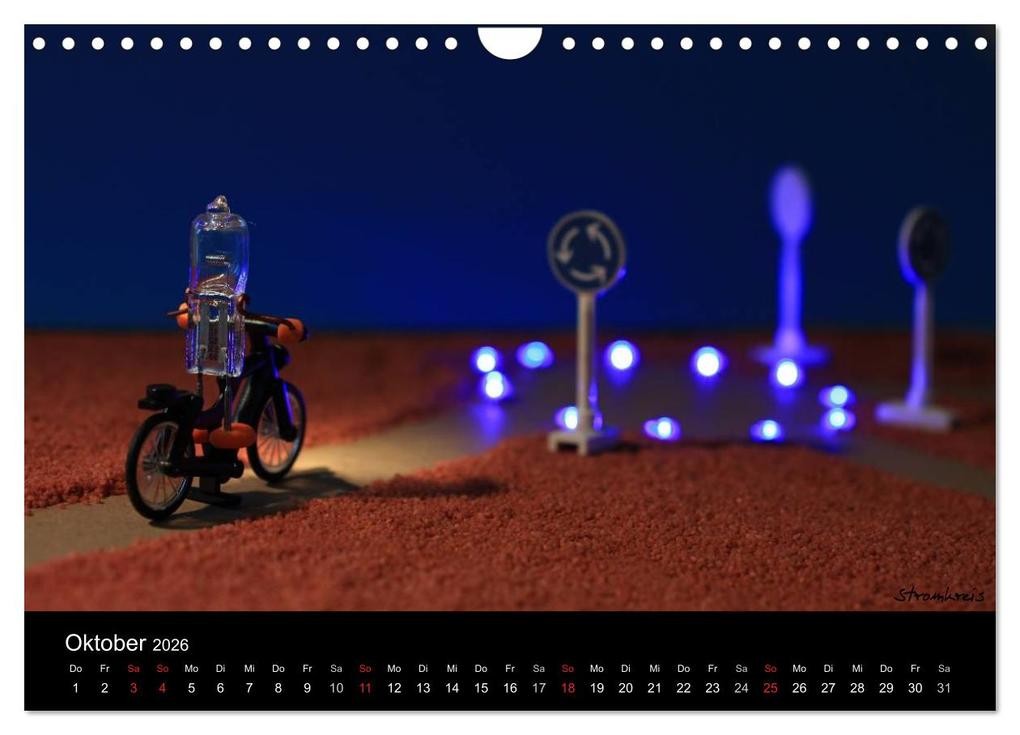 Weitere Ansicht: Bernie Blitz - Eine Birne sucht Erleuchtung (Wandkalender 2026 DIN A4 quer), CALVENDO Monatskalender | Michaela Kanthak, Calvendo