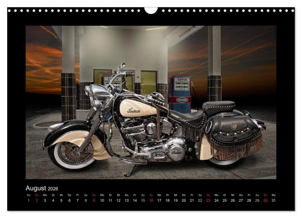 Weitere Ansicht: Motorrad-Träume - Chopper und Custombikes (Wandkalender 2026 DIN A3 quer), CALVENDO Monatskalender | Michael Pohl, Calvendo