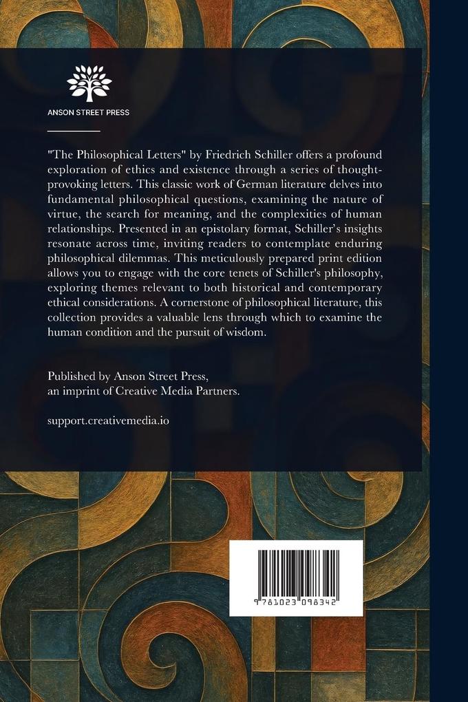 Weitere Ansicht: Philosophical Letters of Friedrich Schiller | Friedrich Schiller