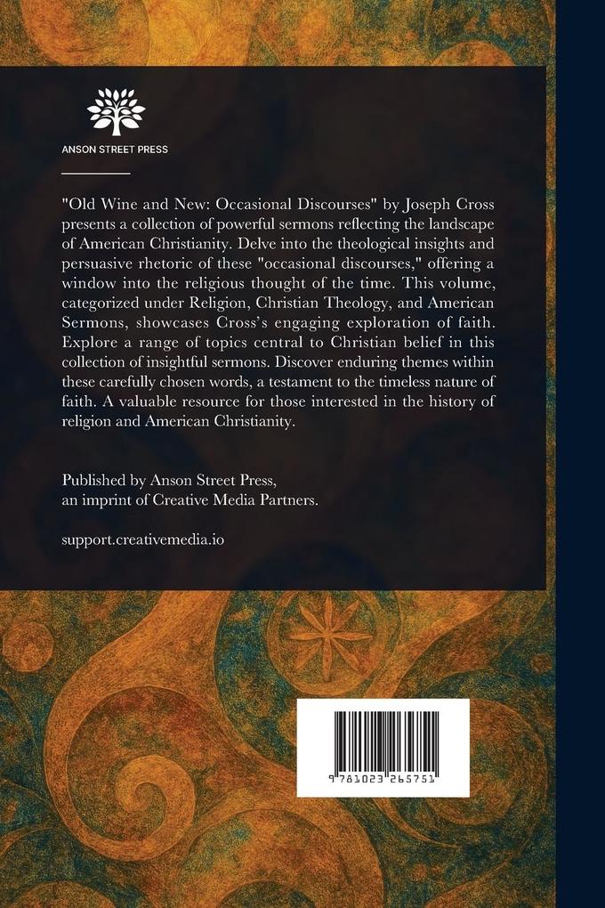 Weitere Ansicht: Old Wine and New | Joseph Cross