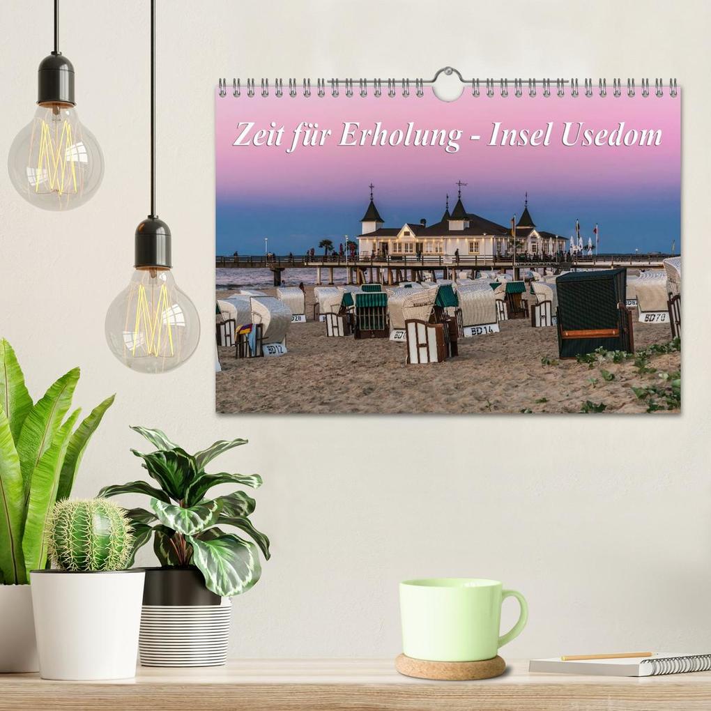 Weitere Ansicht: Zeit für Erholung - Insel Usedom / Geburtstagskalender (Wandkalender 2026 DIN A4 quer), CALVENDO Monatskalender | Calvendo, Gunter Kirsch