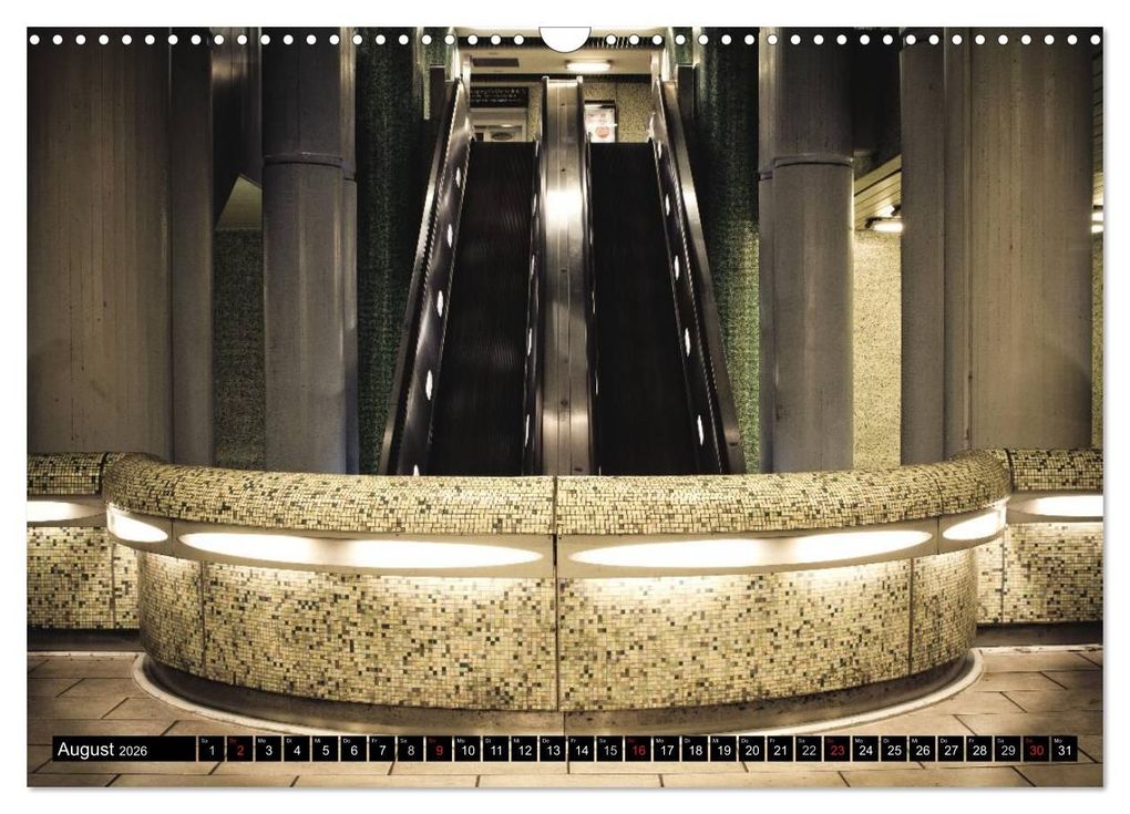 Weitere Ansicht: U-Bahn-Stationen Hannover (Wandkalender 2026 DIN A3 quer), CALVENDO Monatskalender | Calvendo, Schnellewelten, SchnelleWelten SchnelleWelten