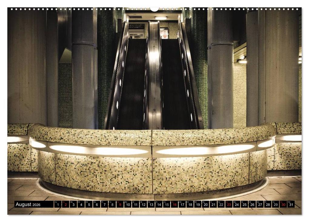 Weitere Ansicht: U-Bahn-Stationen Hannover (Wandkalender 2026 DIN A2 quer), CALVENDO Monatskalender | Calvendo, Schnellewelten, SchnelleWelten SchnelleWelten