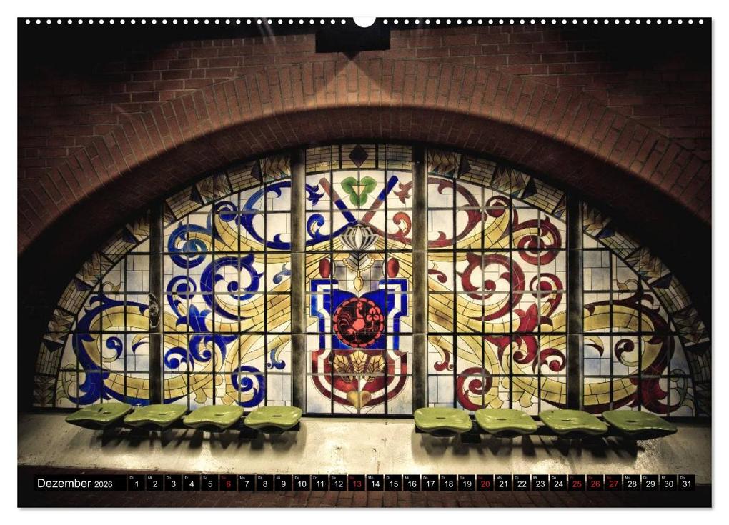 Weitere Ansicht: U-Bahn-Stationen Hannover (Wandkalender 2026 DIN A2 quer), CALVENDO Monatskalender | Calvendo, Schnellewelten, SchnelleWelten SchnelleWelten