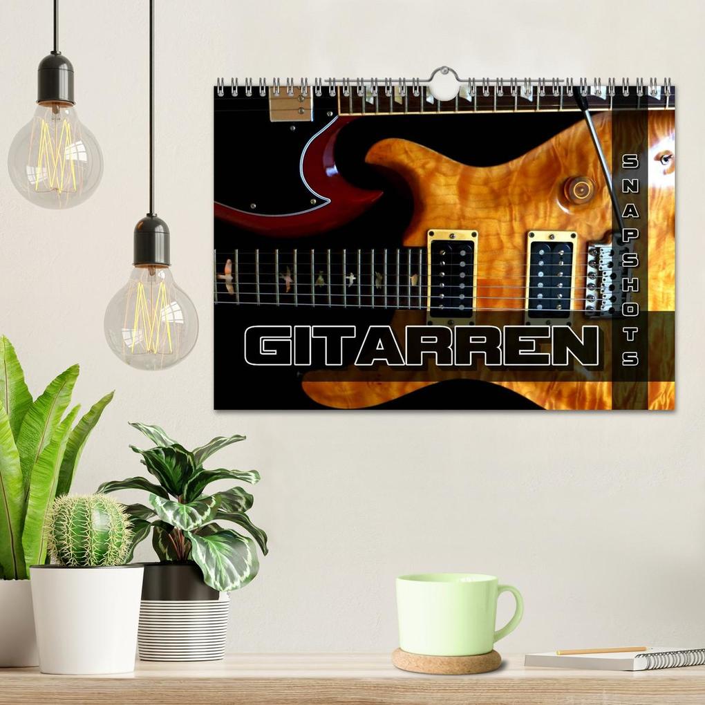 Weitere Ansicht: Gitarren Snapshots (Wandkalender 2026 DIN A4 quer), CALVENDO Monatskalender | Calvendo, Renate Bleicher