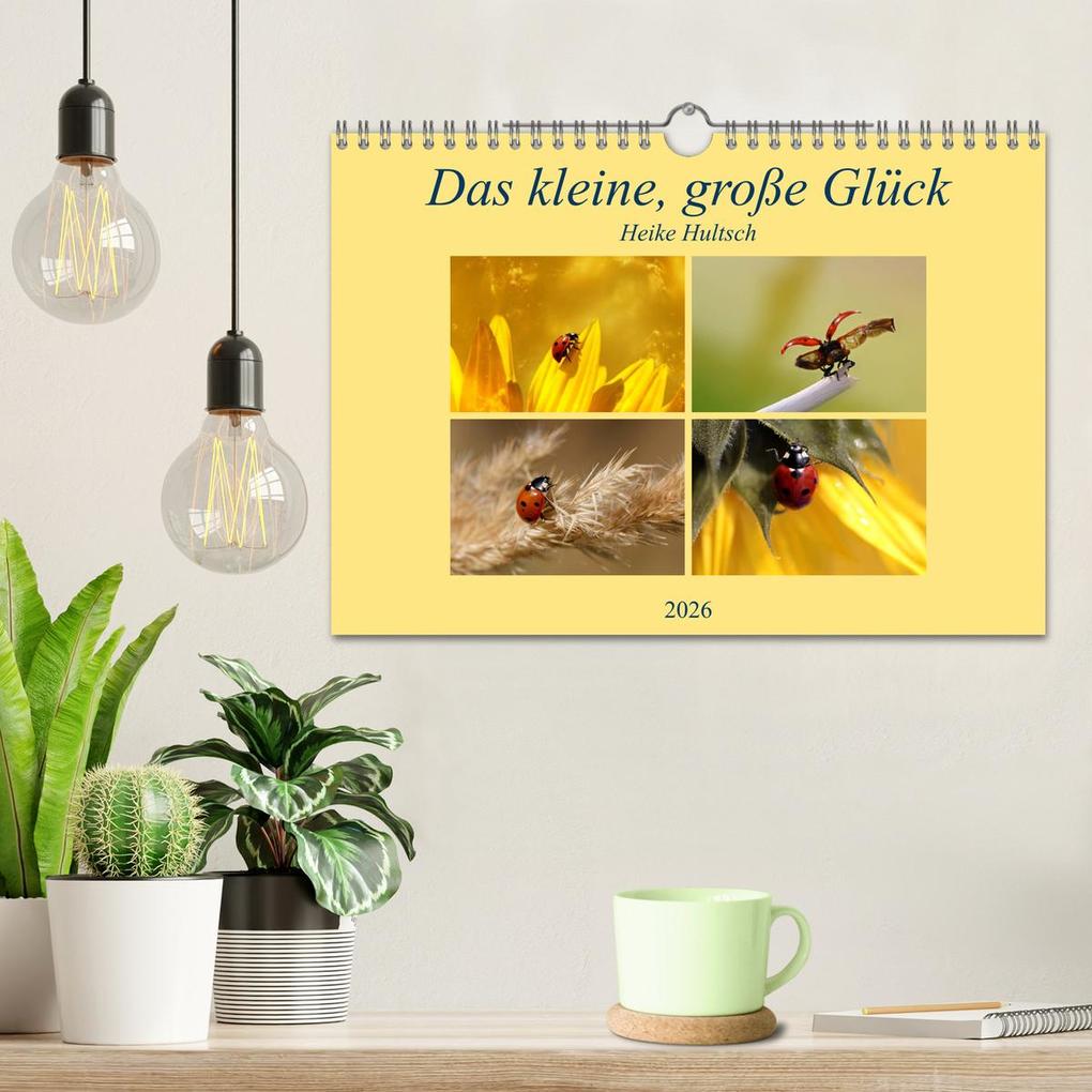 Weitere Ansicht: Das kleine, große Glück (Wandkalender 2026 DIN A4 quer), CALVENDO Monatskalender | Heike Hultsch, Calvendo