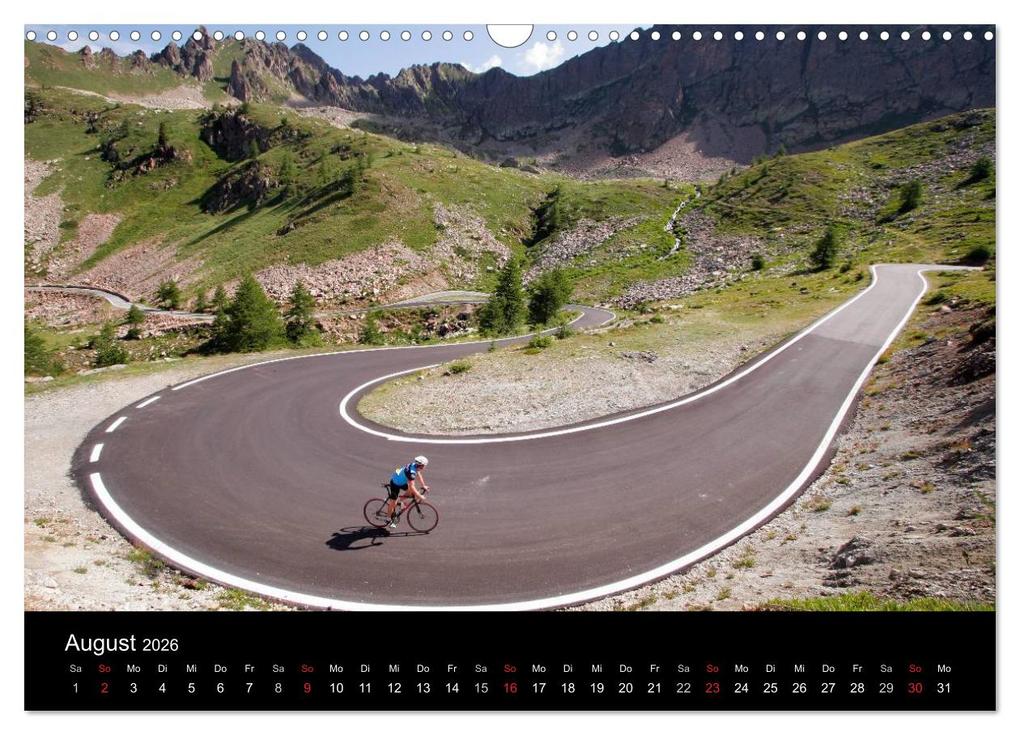 Weitere Ansicht: Alpenpässe auf dem Rennrad Vol. 1 (Wandkalender 2026 DIN A3 quer), CALVENDO Monatskalender | Matthias Rotter, Calvendo