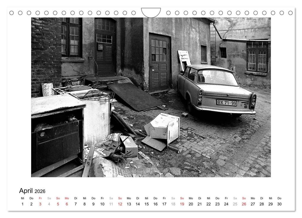 Weitere Ansicht: Aus - Zeit der Trabanten (Wandkalender 2026 DIN A4 quer), CALVENDO Monatskalender | Ewald Steenblock, Calvendo