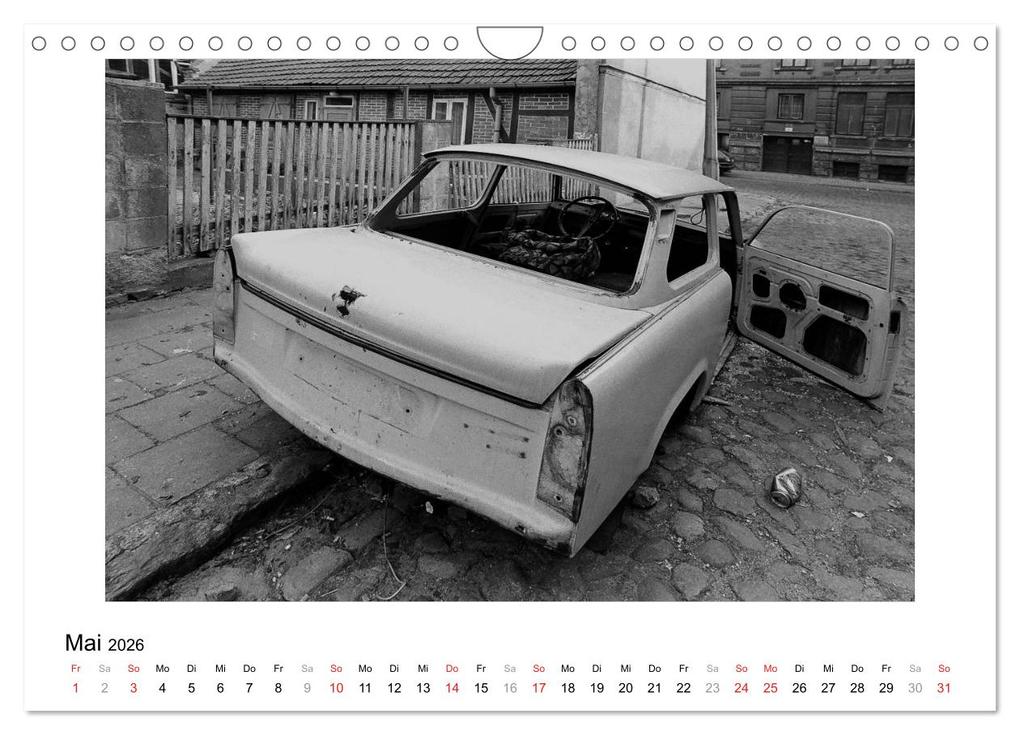 Weitere Ansicht: Aus - Zeit der Trabanten (Wandkalender 2026 DIN A4 quer), CALVENDO Monatskalender | Ewald Steenblock, Calvendo