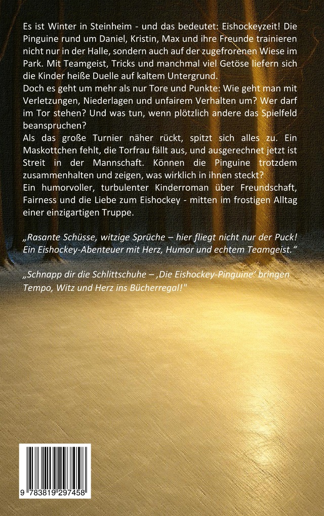 Weitere Ansicht: Die Eishockey Pinguine: Eiswiesen-Hockey | Elke Pfesdorf