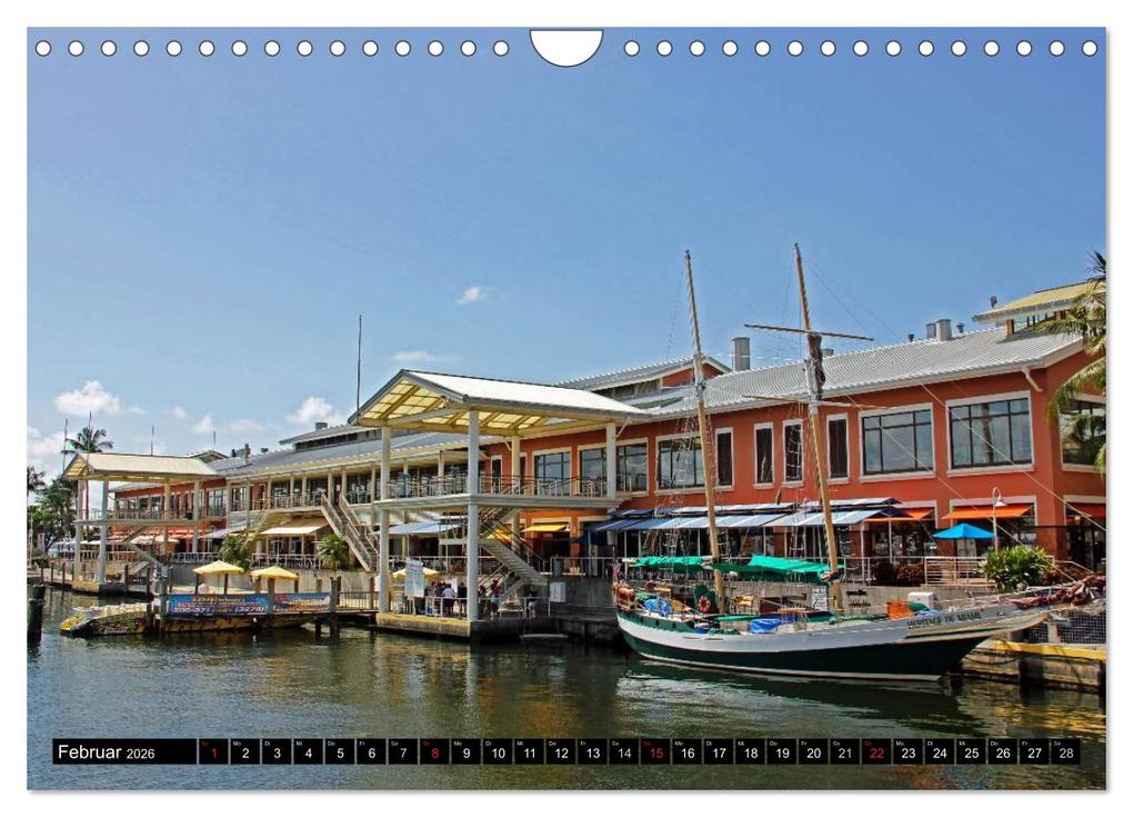Weitere Ansicht: MIAMI (Wandkalender 2026 DIN A4 quer), CALVENDO Monatskalender | Andrea Damm, Calvendo
