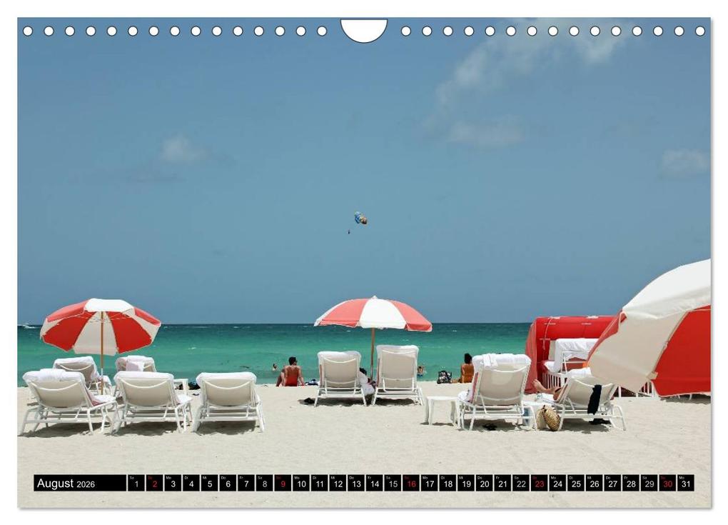 Weitere Ansicht: MIAMI (Wandkalender 2026 DIN A4 quer), CALVENDO Monatskalender | Andrea Damm, Calvendo