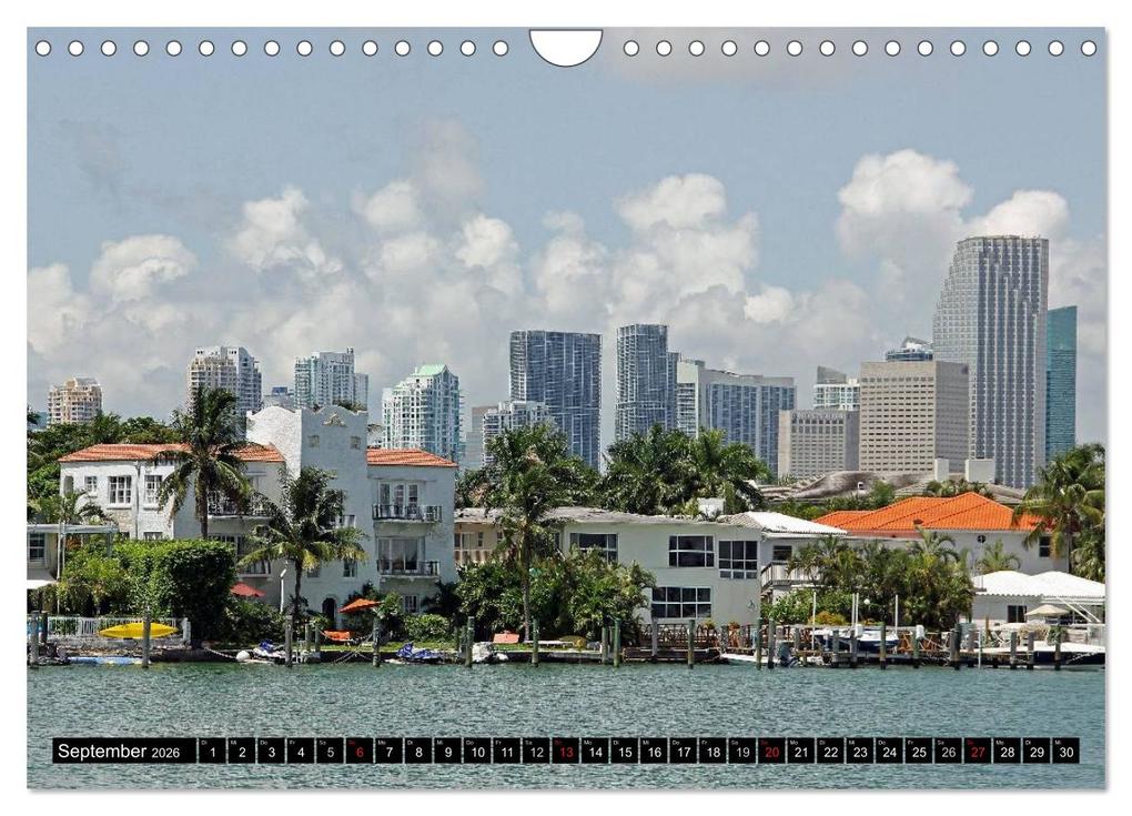 Weitere Ansicht: MIAMI (Wandkalender 2026 DIN A4 quer), CALVENDO Monatskalender | Andrea Damm, Calvendo