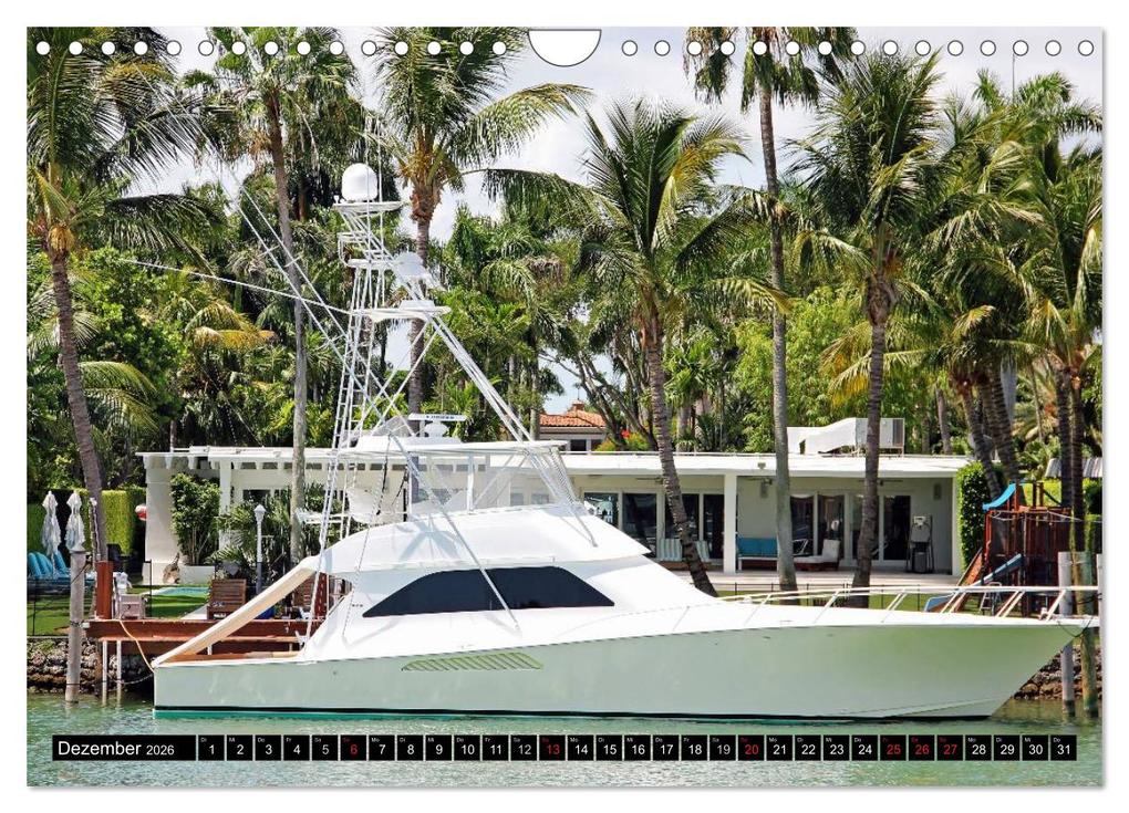 Weitere Ansicht: MIAMI (Wandkalender 2026 DIN A4 quer), CALVENDO Monatskalender | Andrea Damm, Calvendo