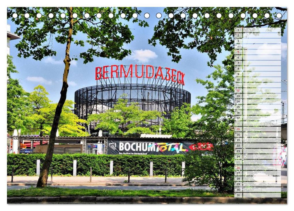 Weitere Ansicht: Bochum / Geburtstagskalender (Tischkalender 2026 DIN A5 quer), CALVENDO Monatskalender | Uwe Reschke, Calvendo