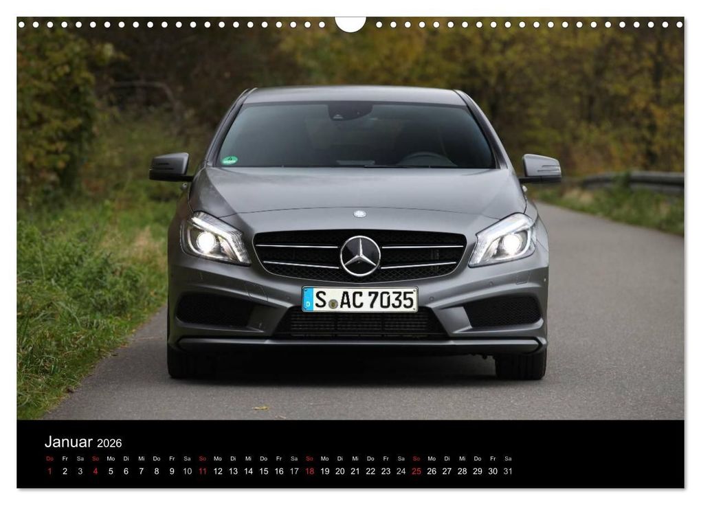 Weitere Ansicht: Mercedes-Benz A-Klasse (Wandkalender 2026 DIN A3 quer), CALVENDO Monatskalender | Jürgen Wolff, Calvendo