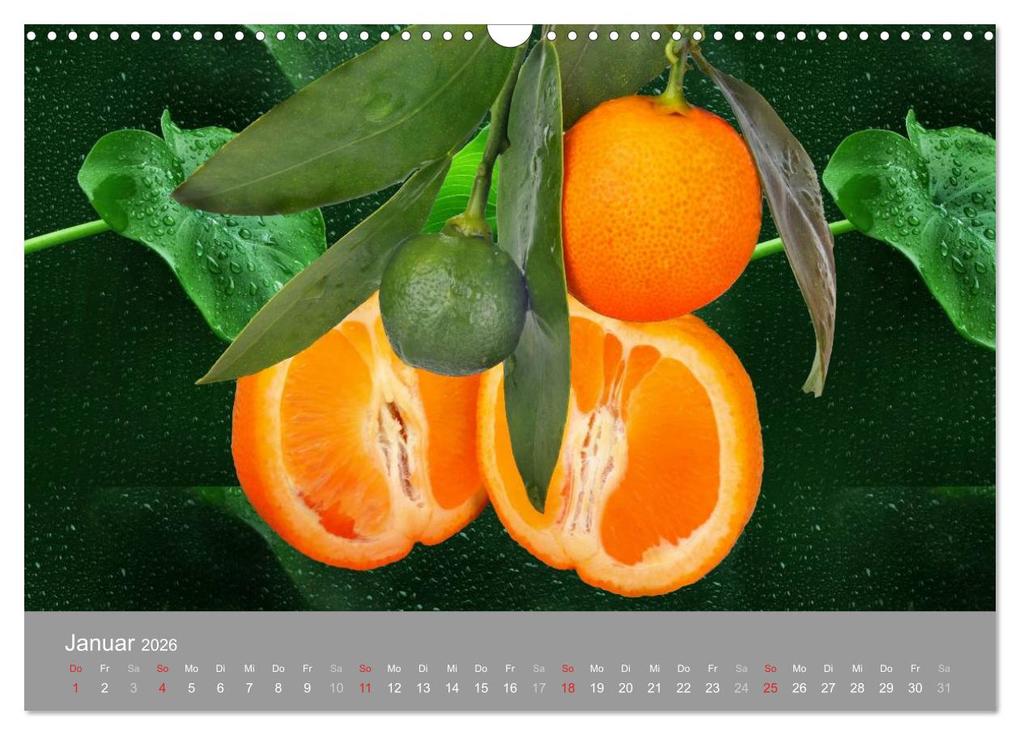 Weitere Ansicht: Obst (Wandkalender 2026 DIN A3 quer), CALVENDO Monatskalender | Manfred Lutzius, Calvendo