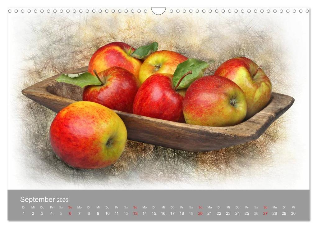 Weitere Ansicht: Obst (Wandkalender 2026 DIN A3 quer), CALVENDO Monatskalender | Manfred Lutzius, Calvendo