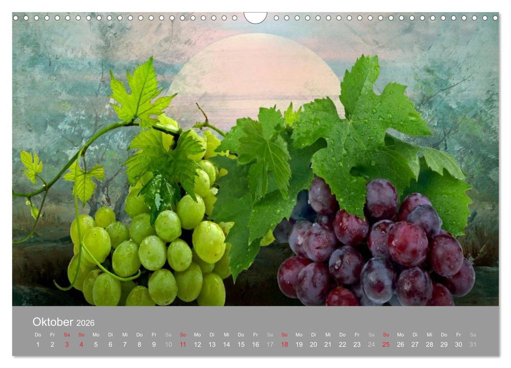 Weitere Ansicht: Obst (Wandkalender 2026 DIN A3 quer), CALVENDO Monatskalender | Manfred Lutzius, Calvendo