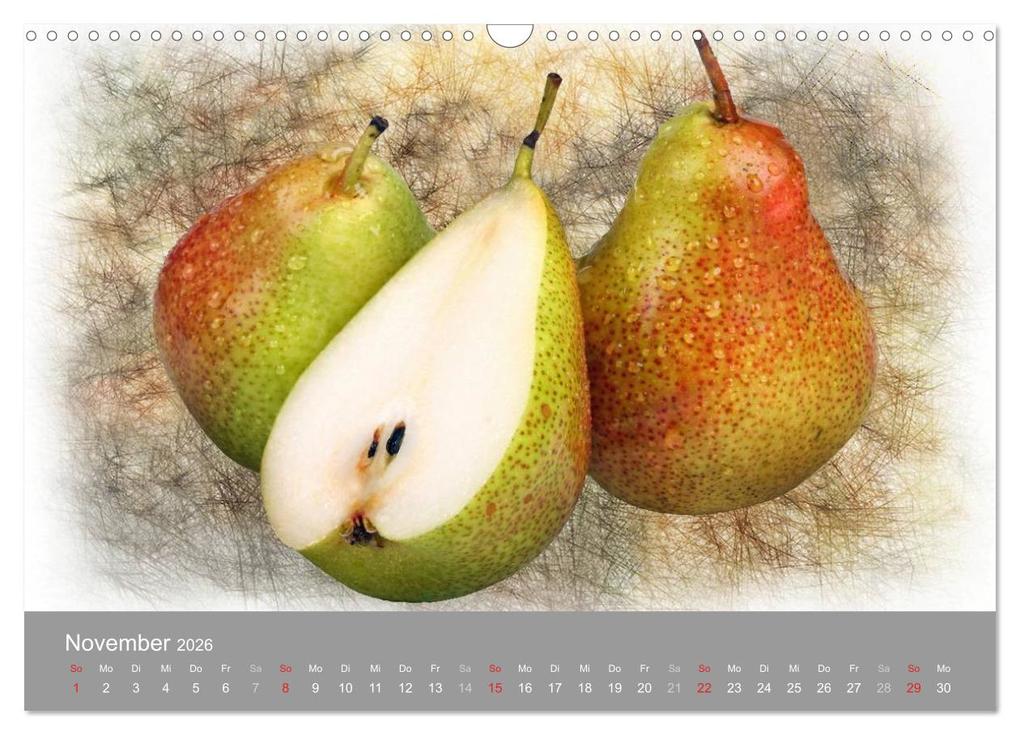 Weitere Ansicht: Obst (Wandkalender 2026 DIN A3 quer), CALVENDO Monatskalender | Manfred Lutzius, Calvendo