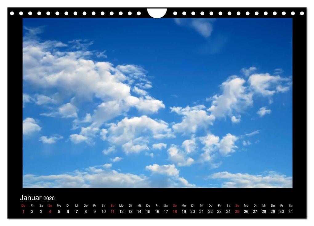 Weitere Ansicht: Wolkenbilder (Wandkalender 2026 DIN A4 quer), CALVENDO Monatskalender | Martina Roth, Calvendo