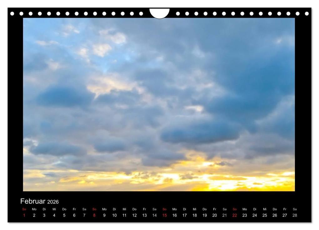 Weitere Ansicht: Wolkenbilder (Wandkalender 2026 DIN A4 quer), CALVENDO Monatskalender | Martina Roth, Calvendo
