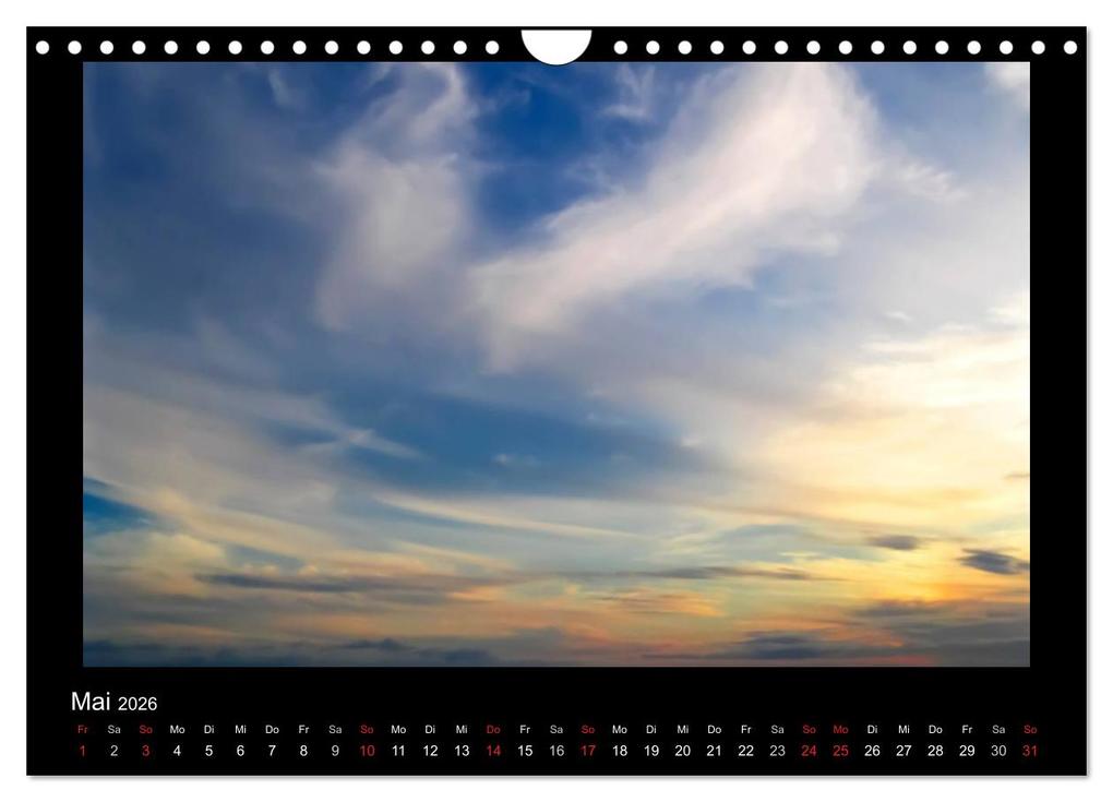 Weitere Ansicht: Wolkenbilder (Wandkalender 2026 DIN A4 quer), CALVENDO Monatskalender | Martina Roth, Calvendo