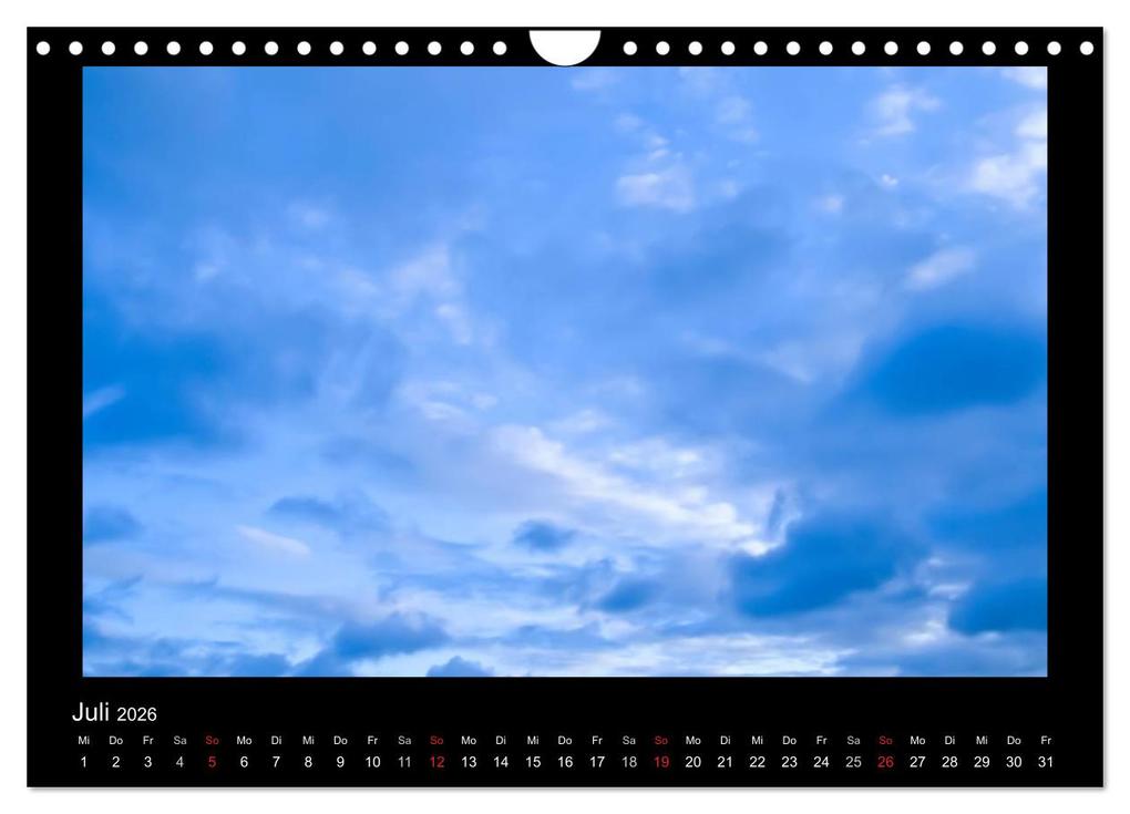 Weitere Ansicht: Wolkenbilder (Wandkalender 2026 DIN A4 quer), CALVENDO Monatskalender | Martina Roth, Calvendo