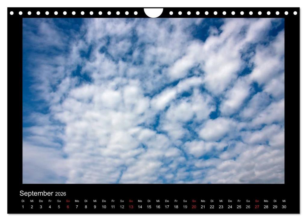 Weitere Ansicht: Wolkenbilder (Wandkalender 2026 DIN A4 quer), CALVENDO Monatskalender | Martina Roth, Calvendo