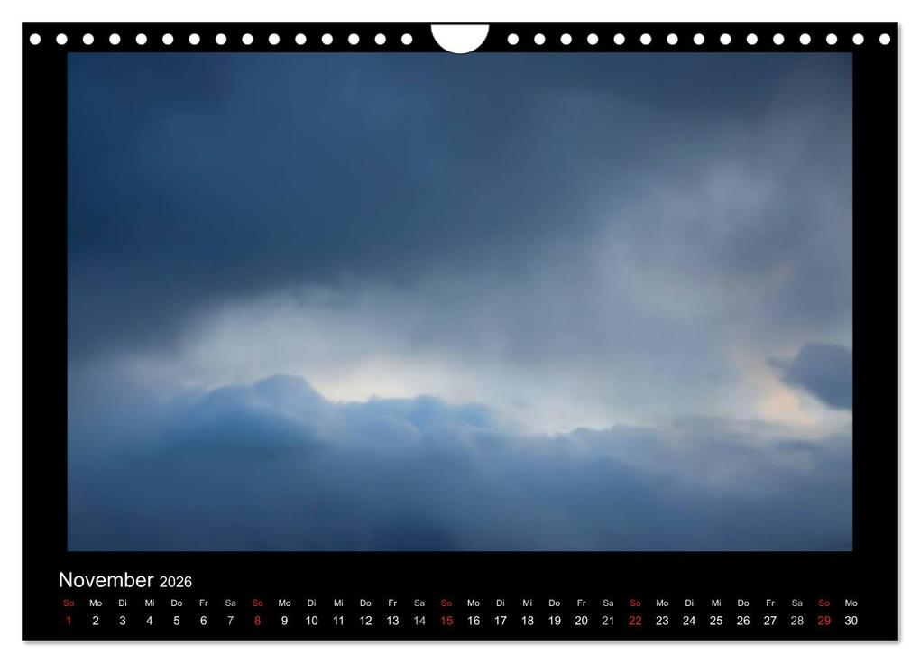 Weitere Ansicht: Wolkenbilder (Wandkalender 2026 DIN A4 quer), CALVENDO Monatskalender | Martina Roth, Calvendo
