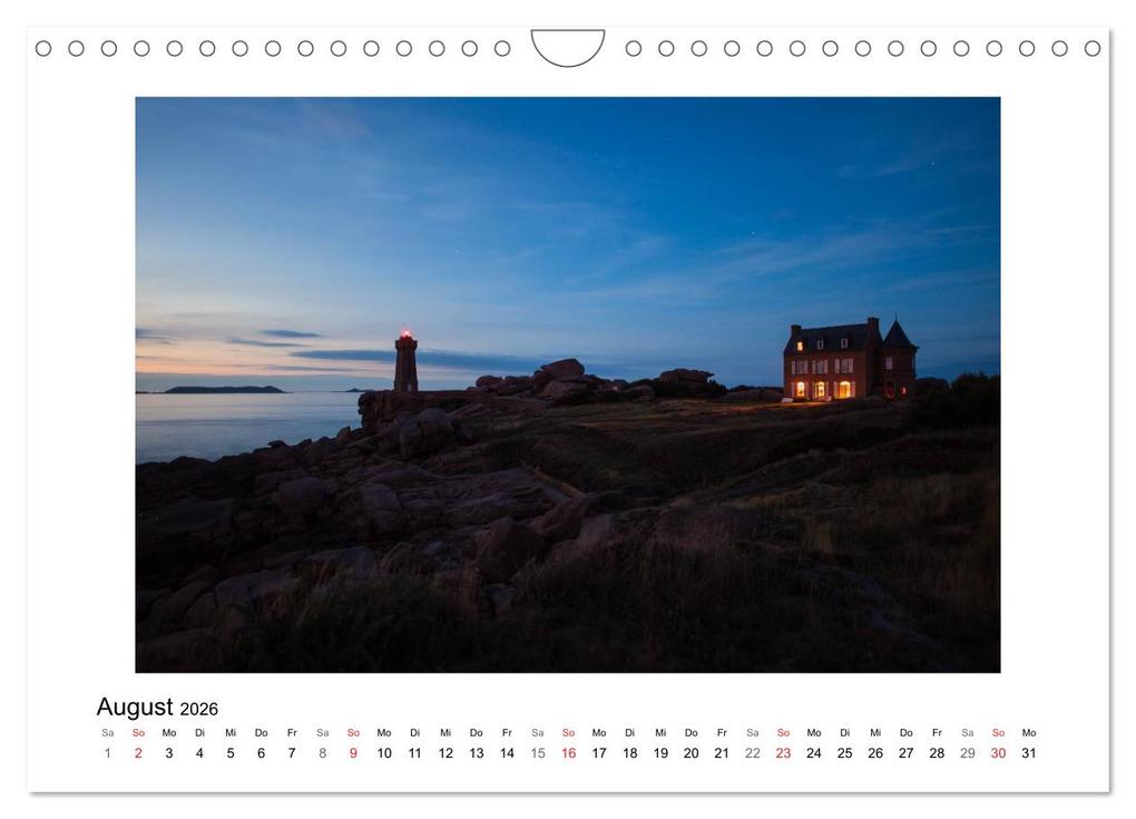 Weitere Ansicht: Bretagne - Côte de Granit Rose (Wandkalender 2026 DIN A4 quer), CALVENDO Monatskalender | Boris Buschardt, Calvendo