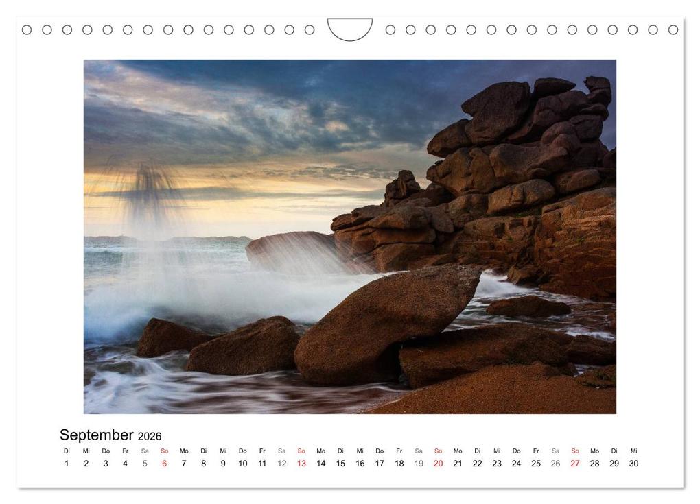 Weitere Ansicht: Bretagne - Côte de Granit Rose (Wandkalender 2026 DIN A4 quer), CALVENDO Monatskalender | Boris Buschardt, Calvendo