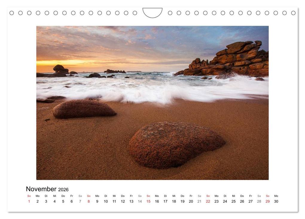 Weitere Ansicht: Bretagne - Côte de Granit Rose (Wandkalender 2026 DIN A4 quer), CALVENDO Monatskalender | Boris Buschardt, Calvendo