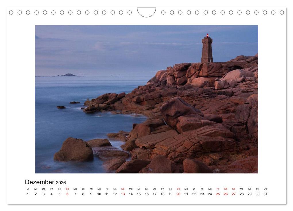 Weitere Ansicht: Bretagne - Côte de Granit Rose (Wandkalender 2026 DIN A4 quer), CALVENDO Monatskalender | Boris Buschardt, Calvendo