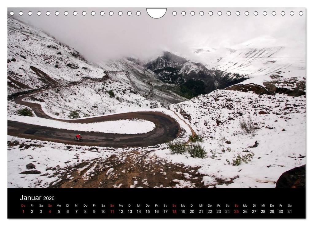 Weitere Ansicht: Alpenpässe auf dem Rennrad Vol. 1 (Wandkalender 2026 DIN A4 quer), CALVENDO Monatskalender | Matthias Rotter, Calvendo