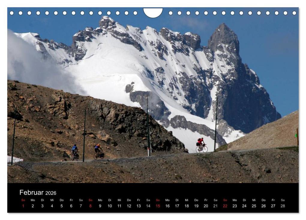 Weitere Ansicht: Alpenpässe auf dem Rennrad Vol. 1 (Wandkalender 2026 DIN A4 quer), CALVENDO Monatskalender | Matthias Rotter, Calvendo