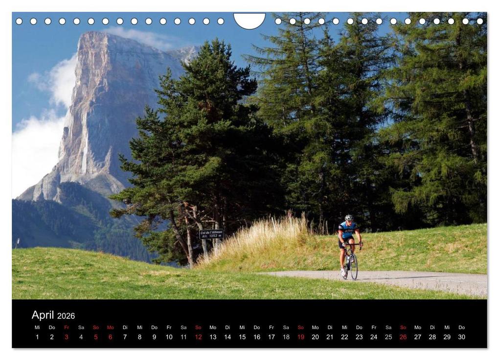 Weitere Ansicht: Alpenpässe auf dem Rennrad Vol. 1 (Wandkalender 2026 DIN A4 quer), CALVENDO Monatskalender | Matthias Rotter, Calvendo