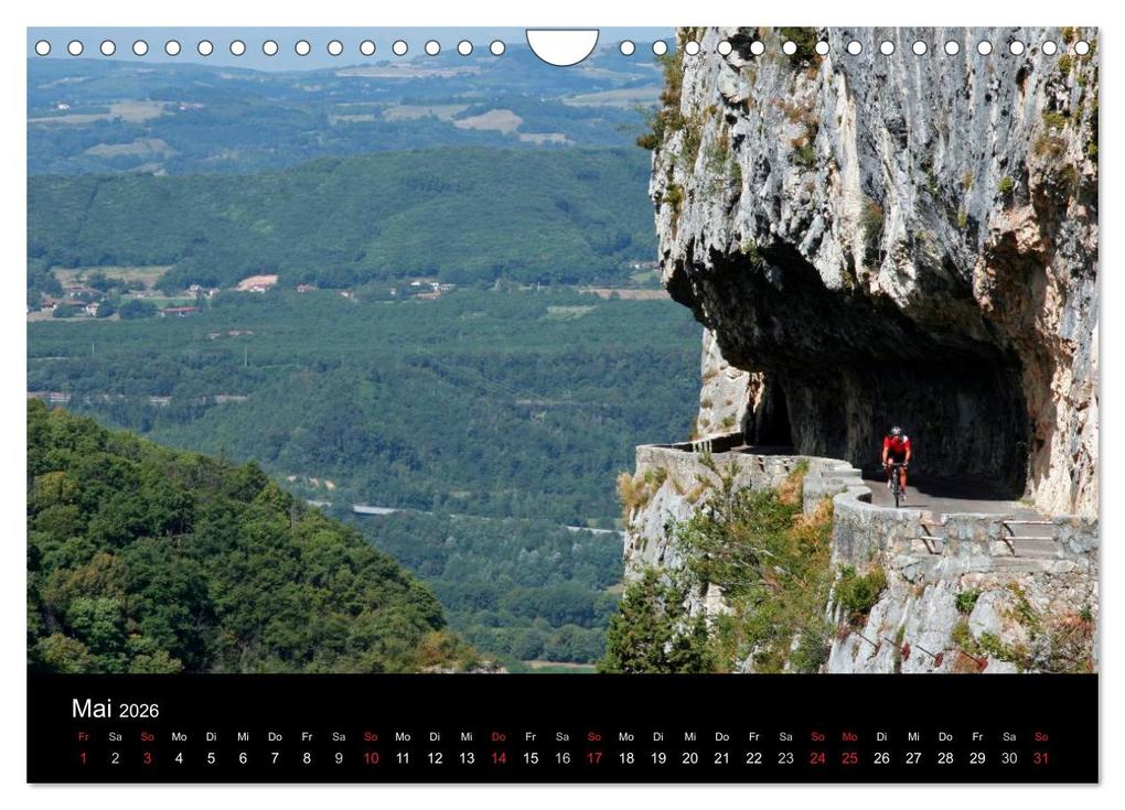 Weitere Ansicht: Alpenpässe auf dem Rennrad Vol. 1 (Wandkalender 2026 DIN A4 quer), CALVENDO Monatskalender | Matthias Rotter, Calvendo