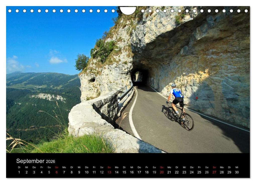 Weitere Ansicht: Alpenpässe auf dem Rennrad Vol. 1 (Wandkalender 2026 DIN A4 quer), CALVENDO Monatskalender | Matthias Rotter, Calvendo