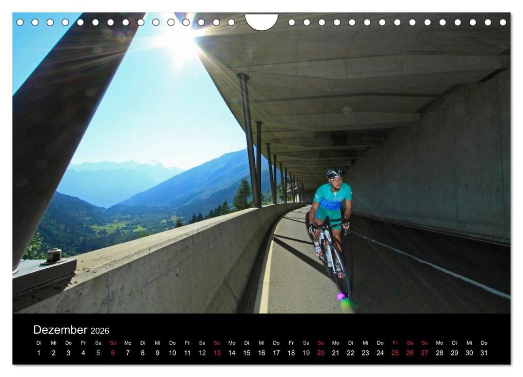 Weitere Ansicht: Alpenpässe auf dem Rennrad Vol. 1 (Wandkalender 2026 DIN A4 quer), CALVENDO Monatskalender | Matthias Rotter, Calvendo